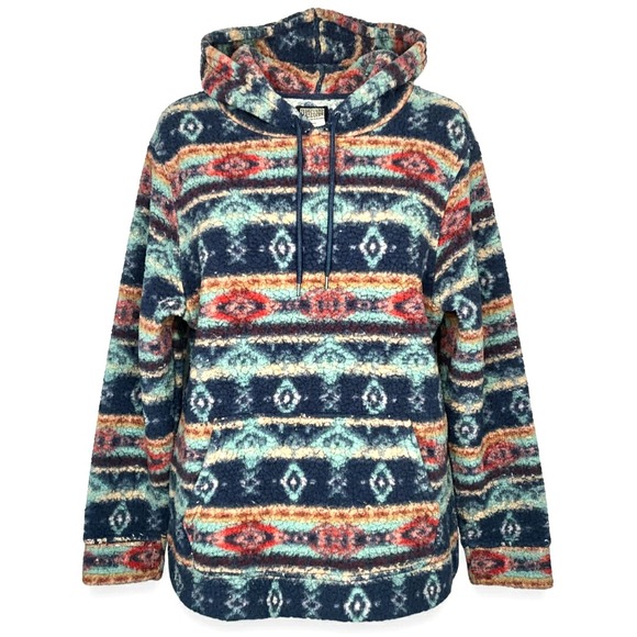 Brooklyn Cloth Other - Trademark Brooklyn Cloth Men's Size Large Aztec Print Pullover Hoodie soft warm